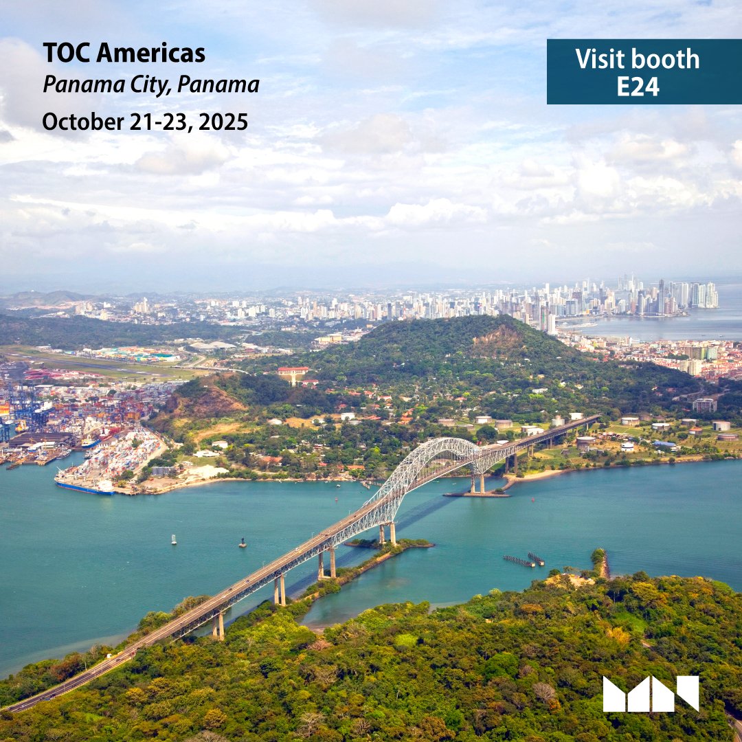 See what’s next for trade, cargo, and port operations at TOC Americas 2025. Visit Moffatt &amp; Nichol at booth E24 to talk terminal optimization, cargo handling, and maritime tech shaping the future of ports across the Americas. #TOCAmericas #PortInnovation