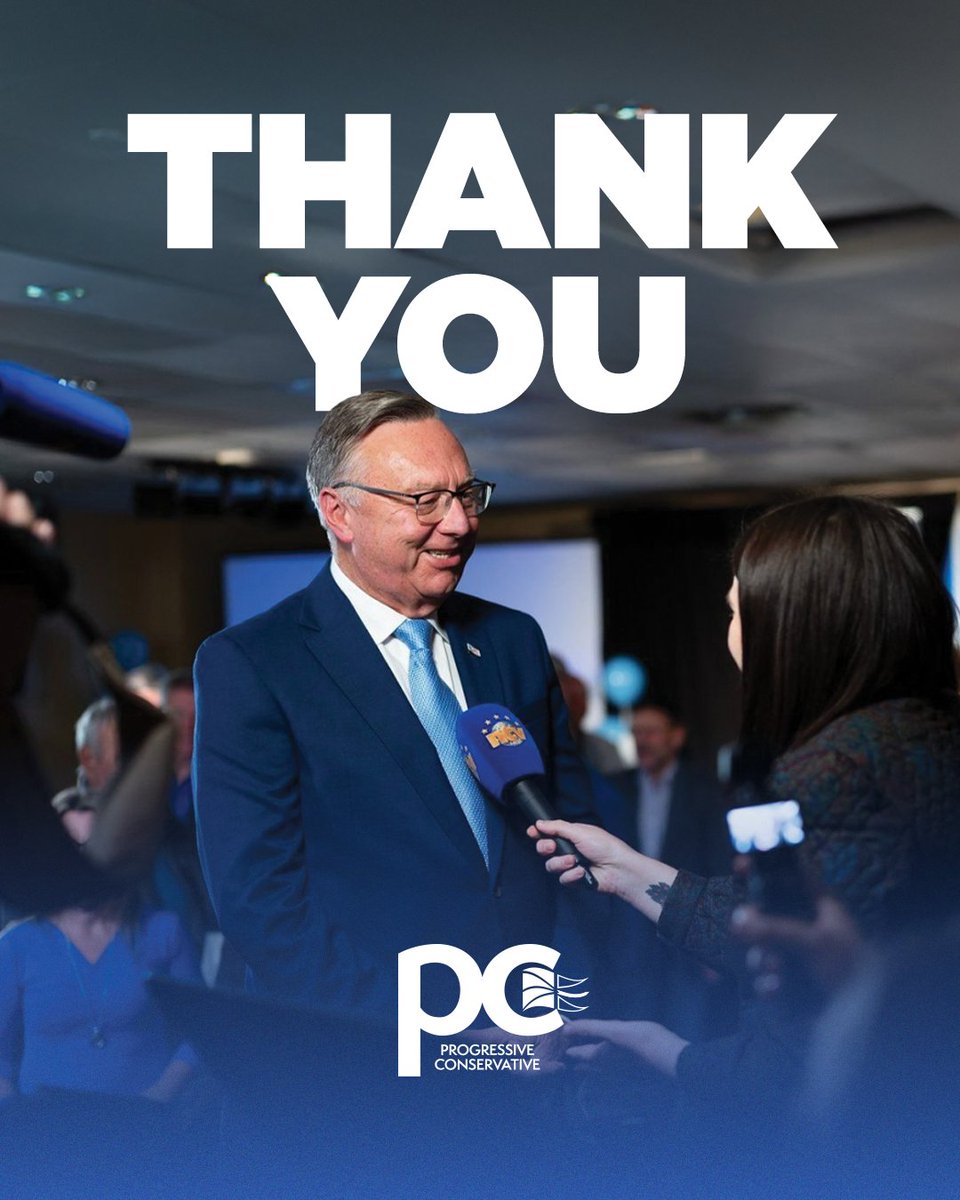 Thank you, Newfoundland and Labrador!

To every candidate who stepped up, to every volunteer who knocked on doors, made calls, put up signs, and gave their all — thank you.

To every supporter who believed in our message, and to every person who took the time to cast their ballot