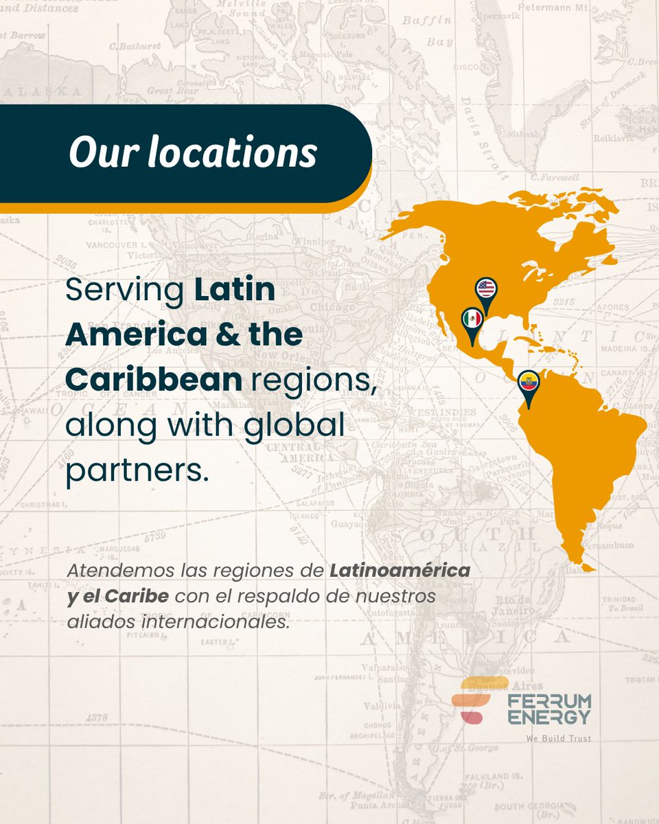 ferrum_energy's tweet photo. Serving Latin America and the Caribbean, backed by global partners and certified technology. 🌎

Wherever you operate, we’re ready to support your projects with world-class solutions.

#LATAMEnergy https://t.co/IFT4EzQsH7