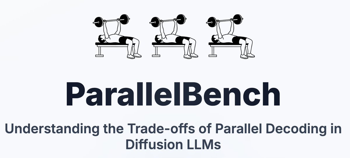 Kangwook_Lee's tweet image. DLLMs seem promising... but parallel generation is not always possible
Diffusion-based LLMs can generate many tokens at different positions at once, while most autoregressive LLMs generate tokens one by one.
This makes diffusion-based LLMs highly attractive when we need fast…