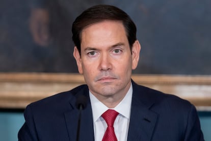 Marco Rubio muy claro ante complicidad del secretario de la ONU al pedir diálogo con el cartel de los 🌞🌞🌞 ... "No me importa lo que diga la ONU" ... El cartel de los 🌞🌞🌞 del narco terrorista Maduro, Diosdado y Padrino López será exterminado. No hay vuelta atrás. Está dicho.