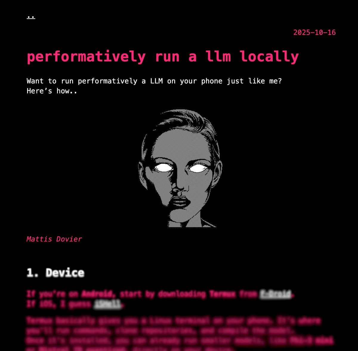 alexinexxx's tweet image. want to run a model on your phone? jalexine.github.io/performatively…