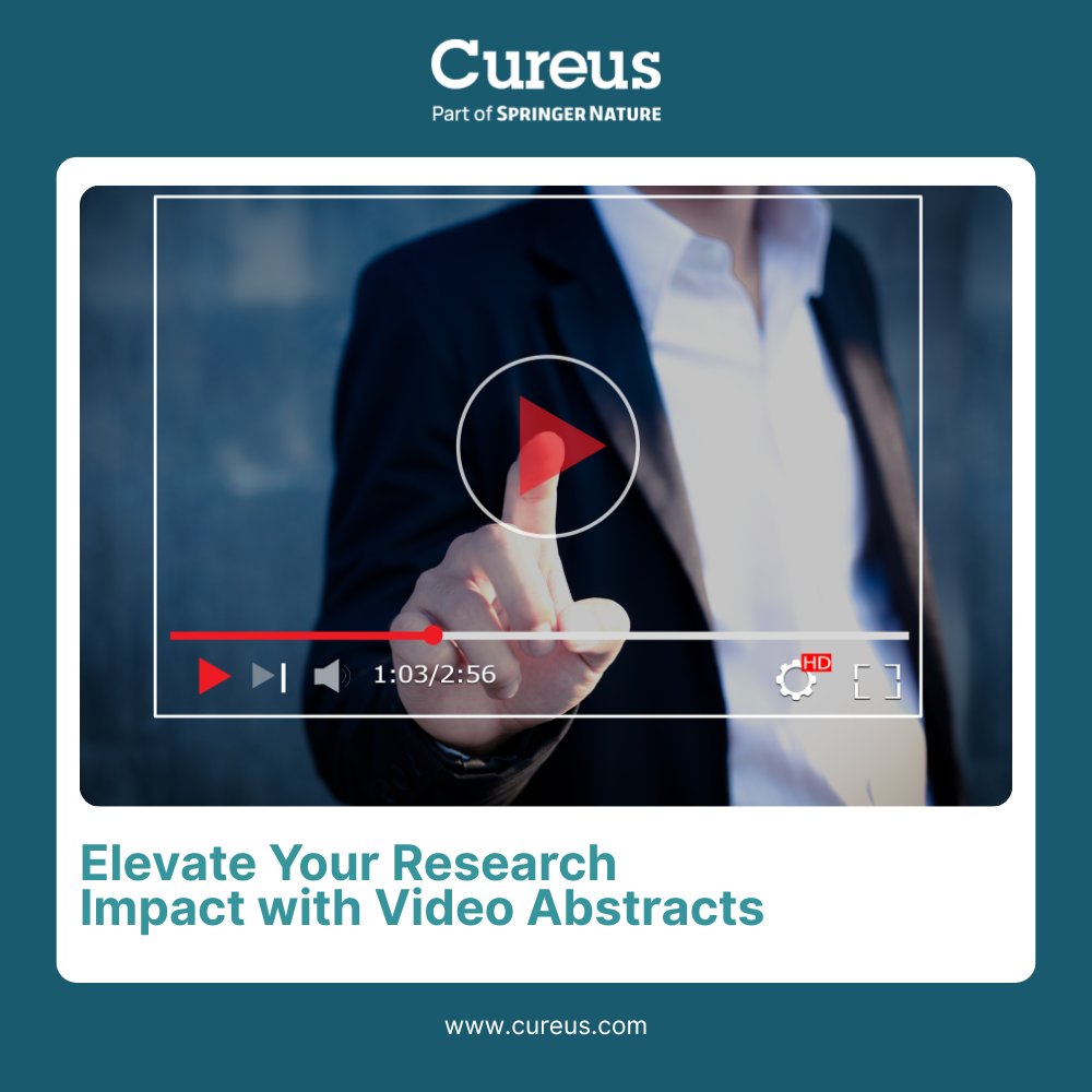 CureusMedical's tweet image. Bring your research to life with video abstracts. Learn how to create engaging, informative videos that make your science more accessible and impactful. 

Read the Cureus guide: hubs.ly/Q03NYCPX0

#ScienceComm #VideoAbstract #Cureus