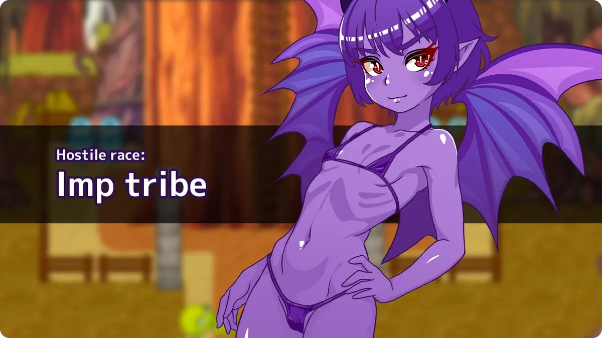 pinkcafeart_en's tweet photo. The hostile race "Imps."
Although the Imps are similar in size to the Fairies, they are a troublesome hostile race that persistently attacks the protagonist and others. https://t.co/XXuwAiaDoT