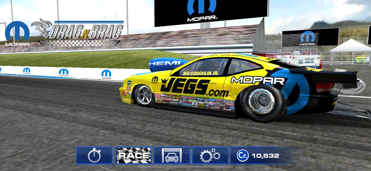 Ahh man that means I can finally stop playing this game😂it’s a banger but it’s time for a refresh 

#NHRA