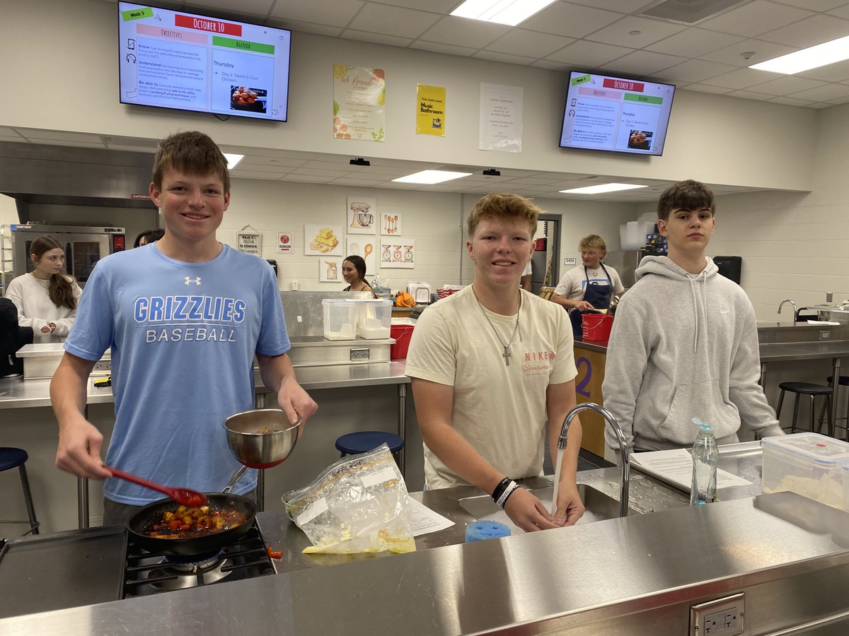 Lincoln Standing Bear High School (@lsbhigh) on Twitter photo From prep to plate, Culinary 1 is demonstrating mastery! Our Sweet and Sour Chicken Lab showcased everything we learned in our Food Safety & Sanitation unit. We make sure every slice, sauté, and serve is clean, safe, and absolutely delicious! 🧑🍳 From prep to plate, Culinary 1 is demonstrating mastery! Our Sweet and Sour Chicken Lab showcased everything we learned in our Food Safety & Sanitation unit. We make sure every slice, sauté, and serve is clean, safe, and absolutely delicious! 🧑🍳