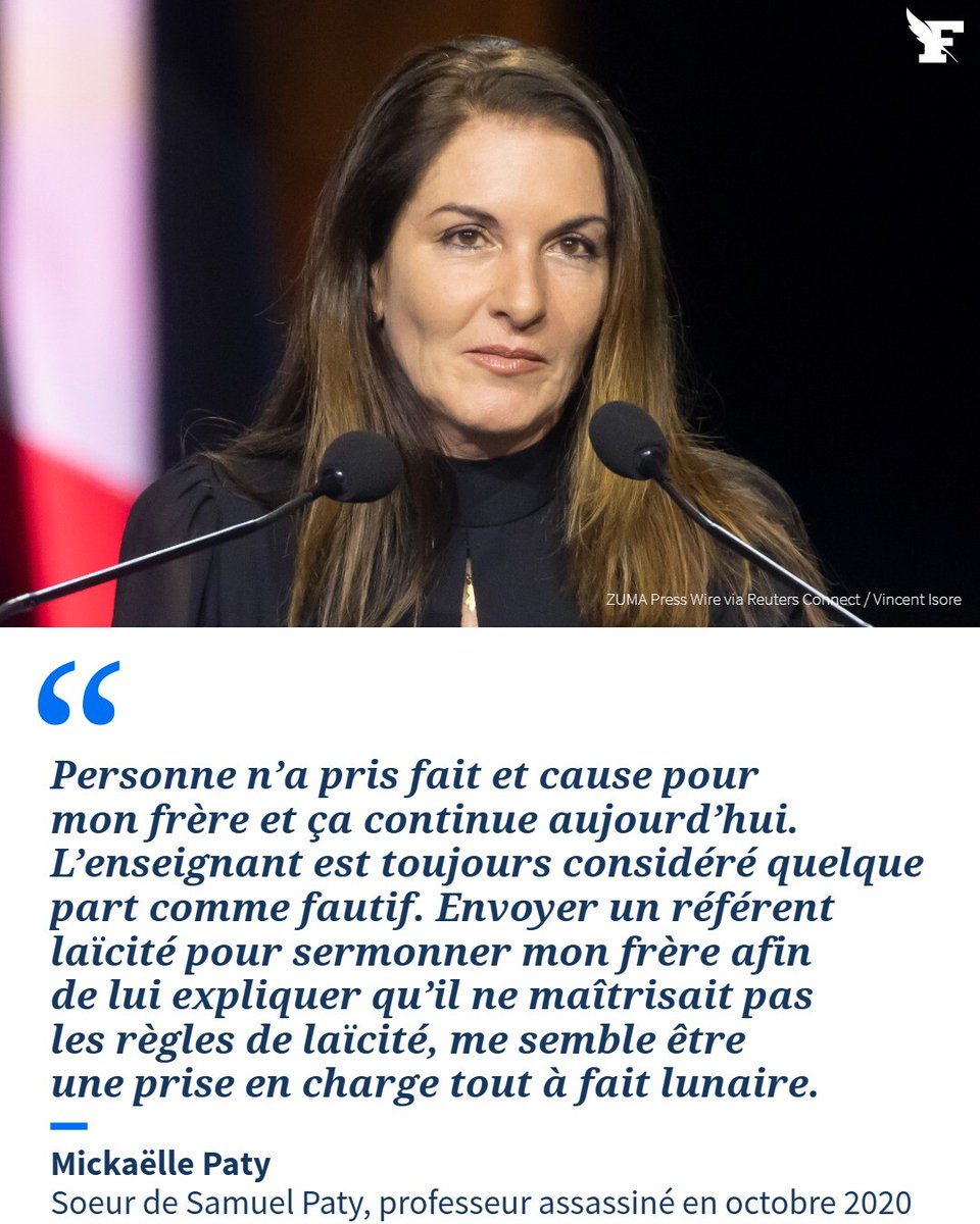 Cinq ans après la mort de Samuel Paty, sa sœur accuse l’État de multiples négligences dans les onze jours qui ont précédé la décapitation du professeur d'histoire. →l.lefigaro.fr/gDfk