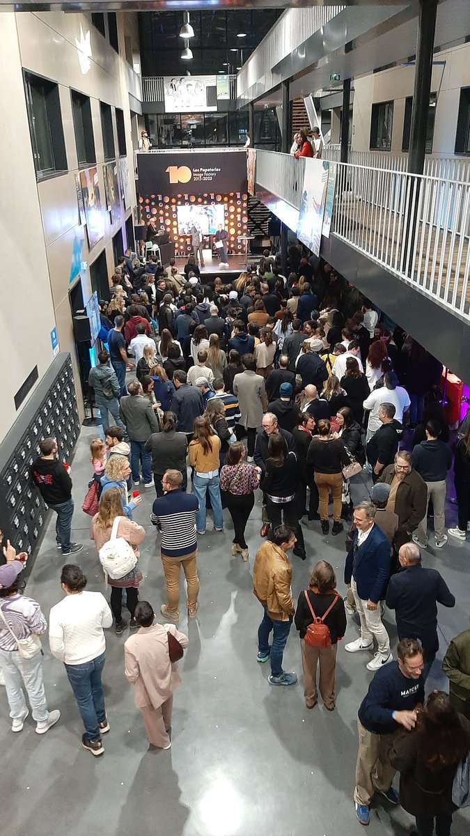 10 ans entre l'inauguration et l'anniversaire d'aujourd'hui <a href="/les_papeteries/">Les Papeteries - Image Factory</a>