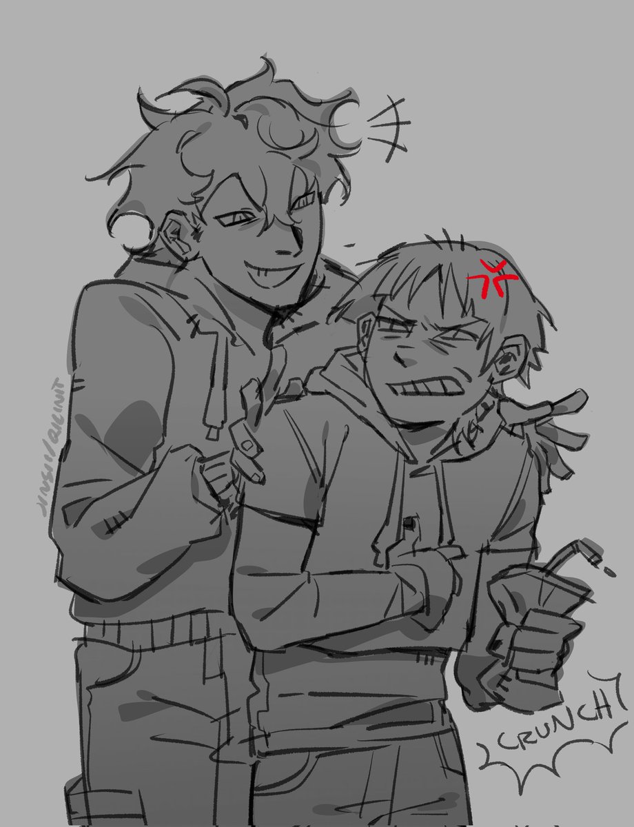 #chiscara art made for me by <a href="/jinsii7/">michael // FRAUD spoilers</a> 🥹🩷🩷