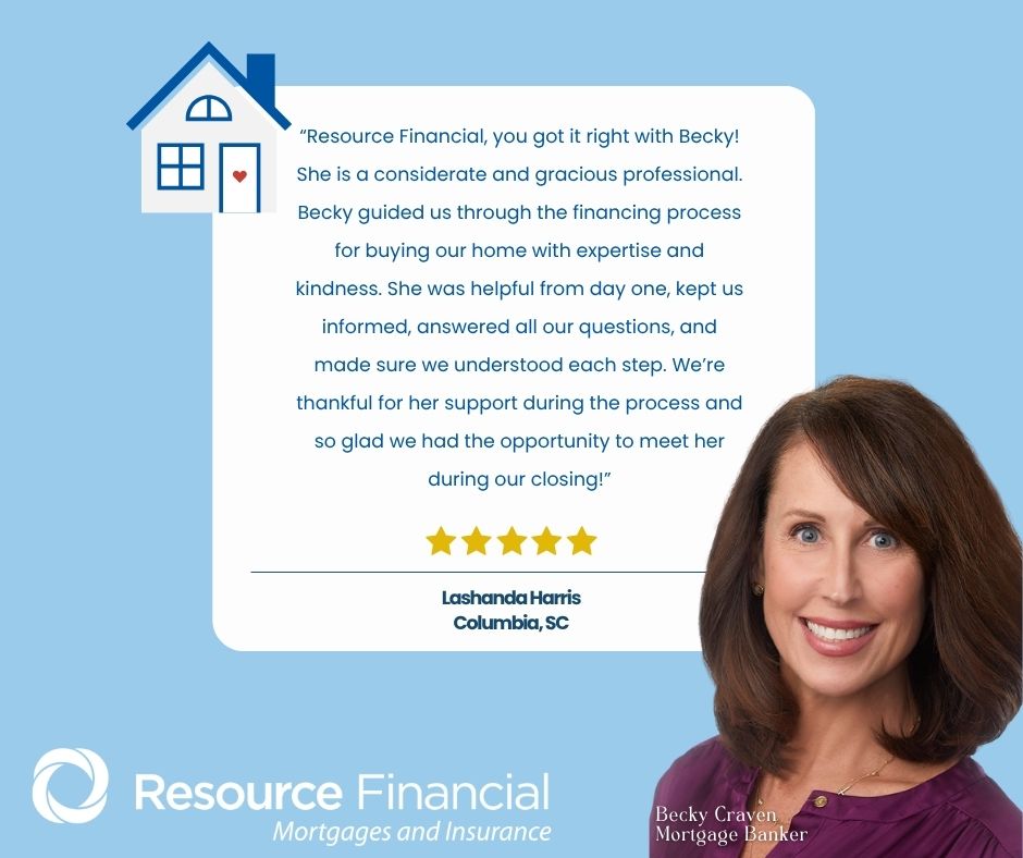 ResourceFS's tweet image. Shoutout to Becky! 🙌 From start to finish, she guided our clients with expertise, kindness, and care. 💛 Buying a home can be overwhelming, but with the right support, it becomes a smooth journey. 🏡 
#ClientLove #HomebuyingMadeEasy #ResourceFinancial #MortgageExperts