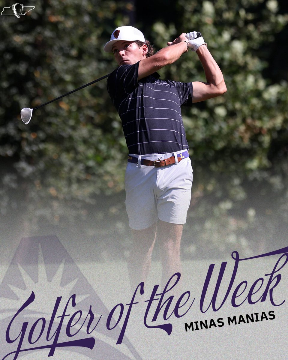 Individual Champion. ASUN Golfer of the Week. 

#IntoTheStorm ⛈️ | #HornsUp 🤘