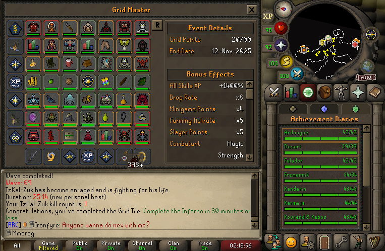 The Grid is complete 😎