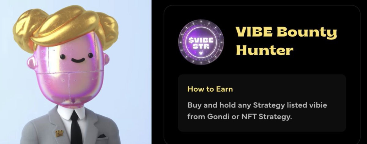 GoodVibesCoded's tweet image. I&apos;m excited to be a Vibe Bounty Hunter and a new member of Vibetown! I&apos;m looking forward to spreading good vibes all over the cryptoverse. 
LFV 🤙  $VIBESTR 🚀