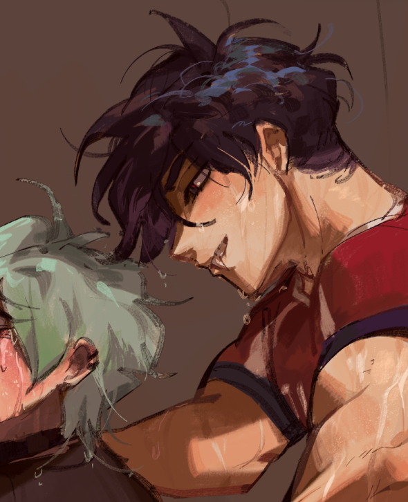 insiniroar's tweet image. ive been getting back into painting :)