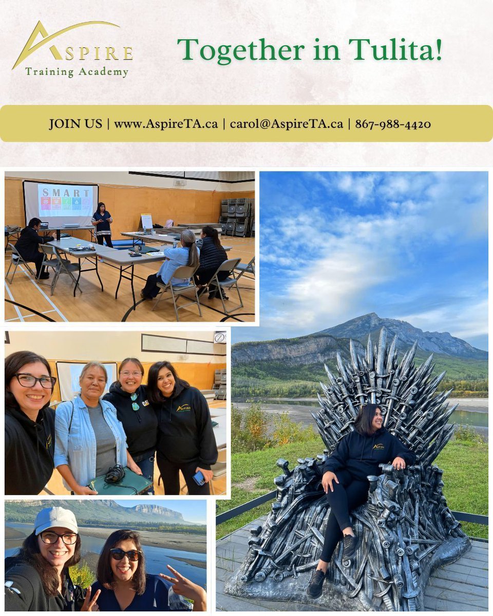 We just wrapped up another outstanding Pre-Employment Training workshop in partnership with Northern Industrial Construction (NIC), and we're still in awe of both the experience and the community. #AspireTrainingAcademy #CommunityImpact #NorthernVoices #AspireToAchieve