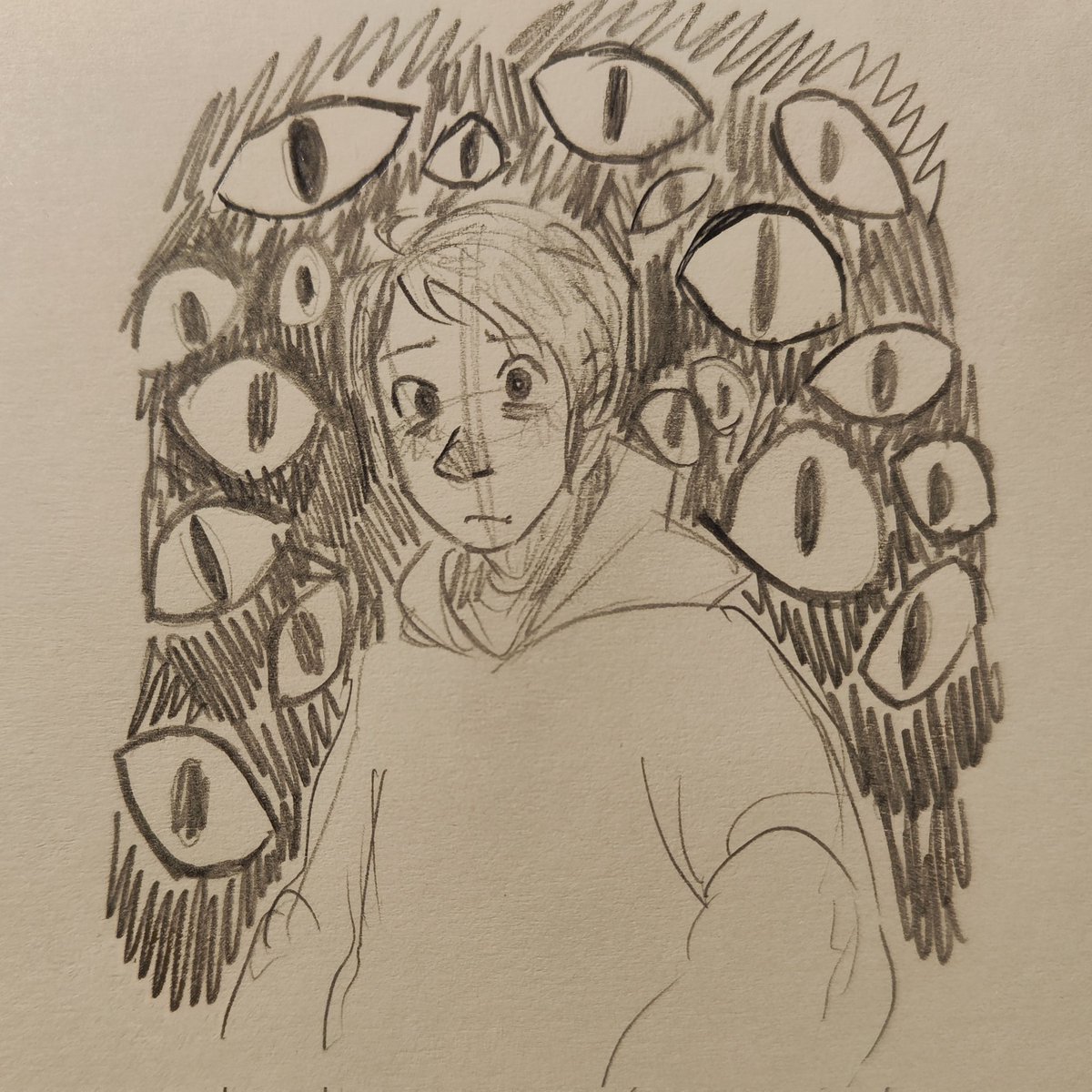 veraiscursed's tweet photo. "sometimes when i looked at phil i felt the gaze of all these people in my head"

phannies moved to twitter so i decided to share this here! sorry in advance :(
#phan #phanart https://t.co/cKFDfDGkPa