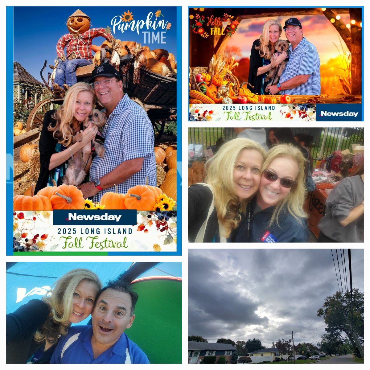 A tradition, The Long Island Fall Festival hosted by Huntington Township Chamber of Commerce seeing all the festivities, booths, food trucks, entertainment, friends #Newsday #HuntingtonNY #longislandfallfestival