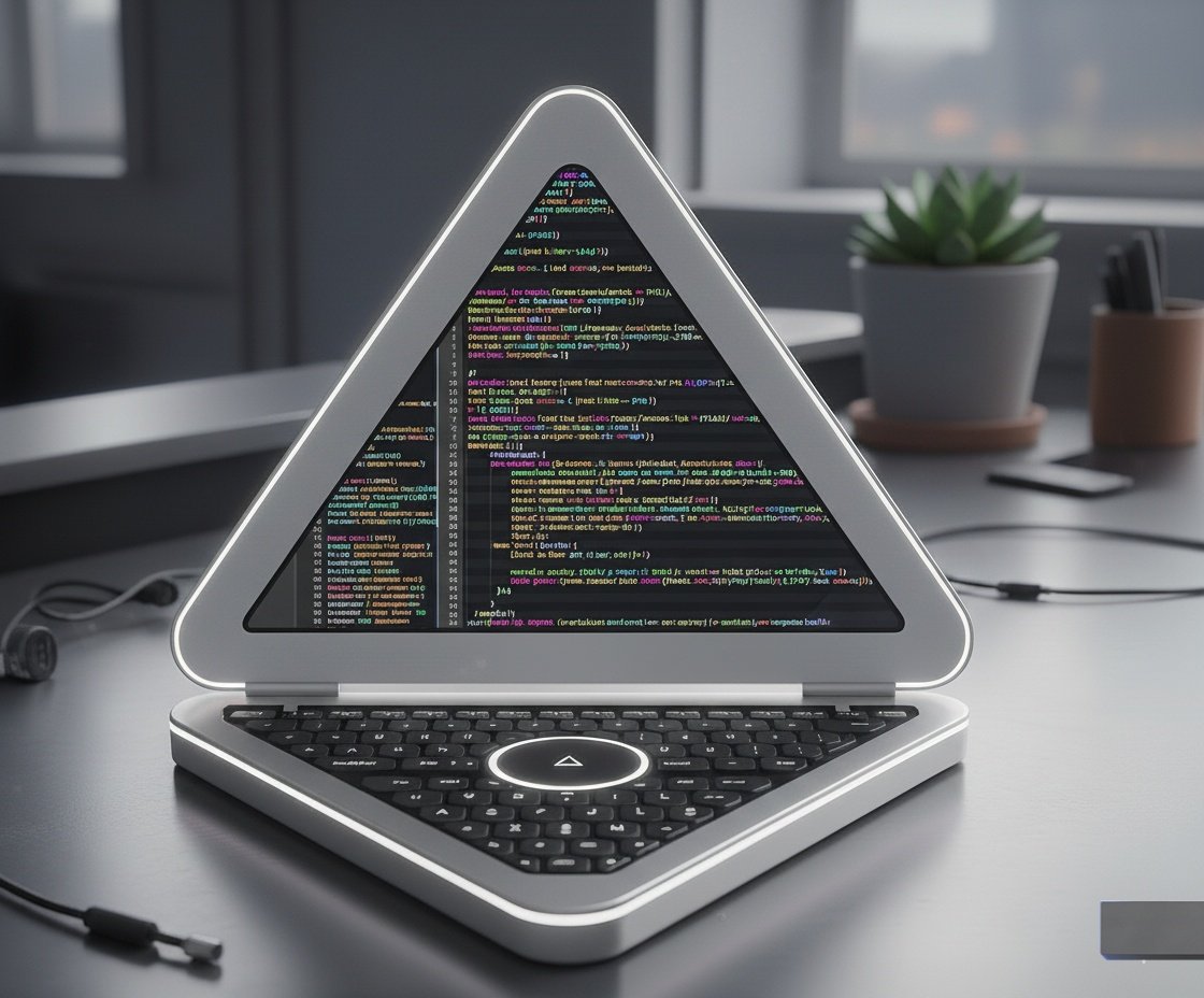 _devJNS's tweet image. startup idea: triangular laptops.