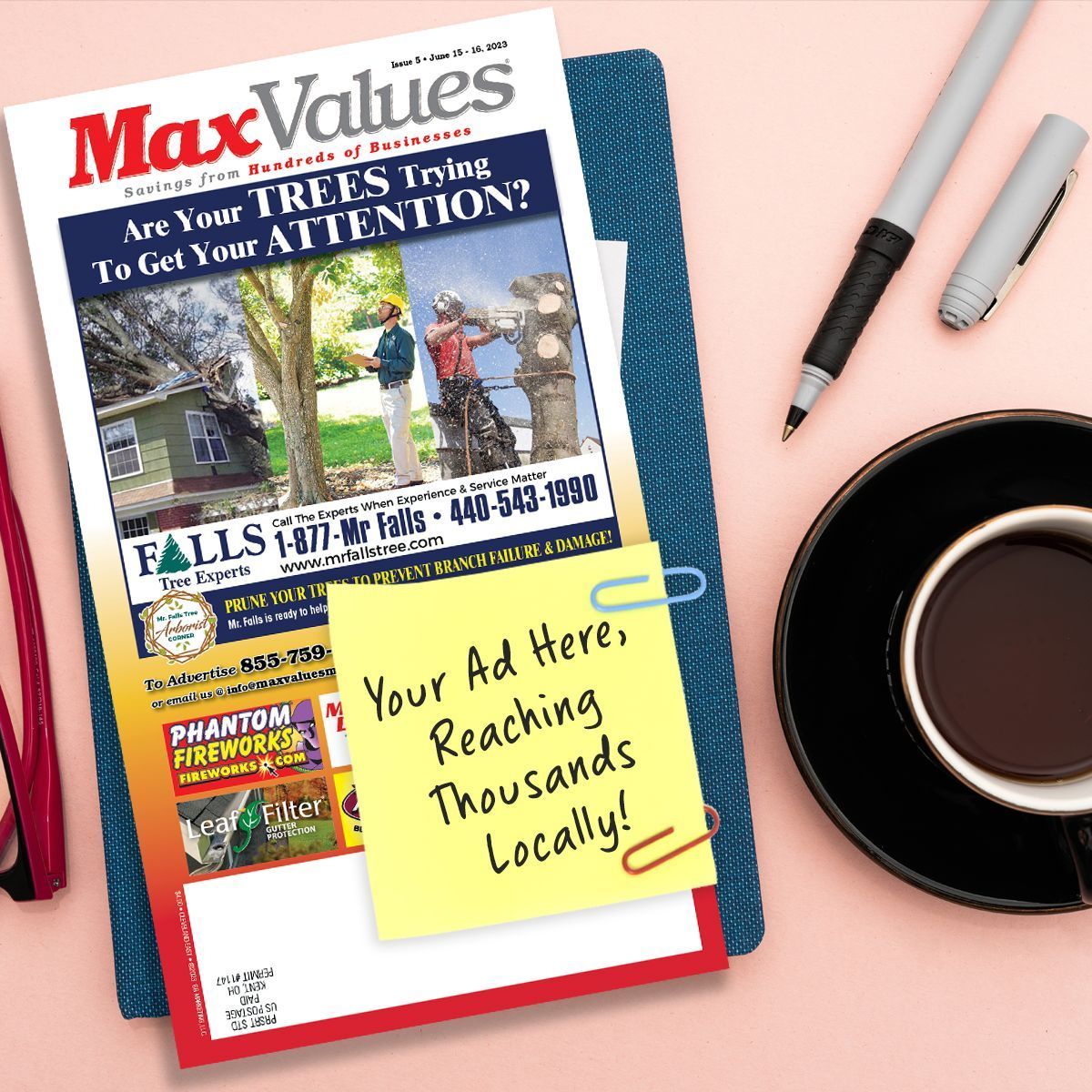 MaxValuesMag's tweet image. Want your business in front of THOUSANDS of local households? 📬
Our next Direct Mail Magazine is closing soon!
✅ Direct reach
✅ Affordable ads
✅ Limited space

👉 Reserve your spot today: buff.ly/VgEJ68w 
#SmallBusiness #Advertising #DirectMail