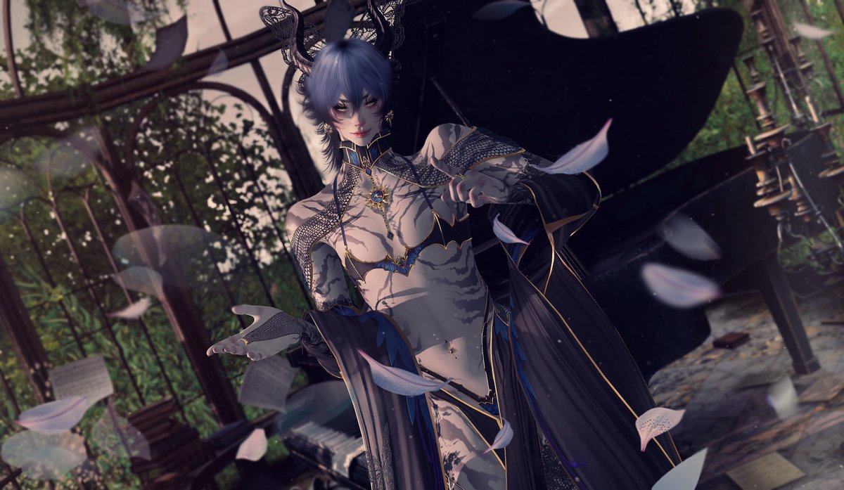 ❀ Sunveil Monarch Outfit by Aii @ Engine Room