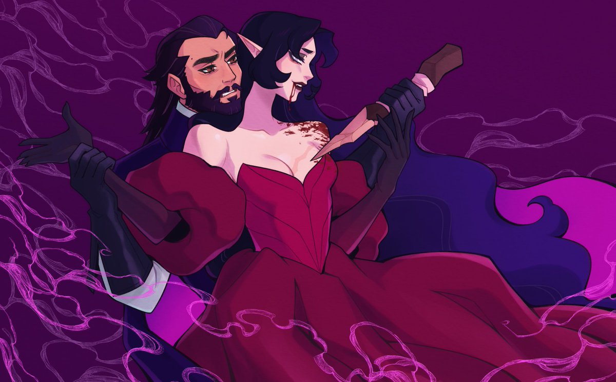 vampire au for spooky season #rookanis