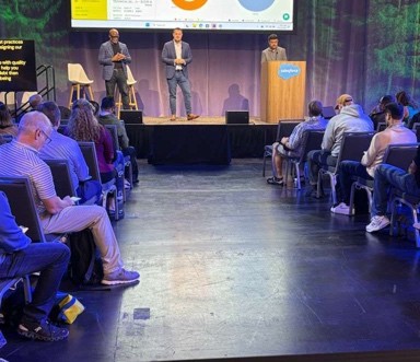 VirtusaCorp's tweet image. An insightful session at #DF25! Lawrence Coppin, Sudip Basu from Virtusa, and John Castillo from Quality Clouds discussed how #AI-powered remediation helps crush #techdebt, clean up platforms, and get organizations #Agentforce ready. #Salesforce #VirtusaatDreamforce