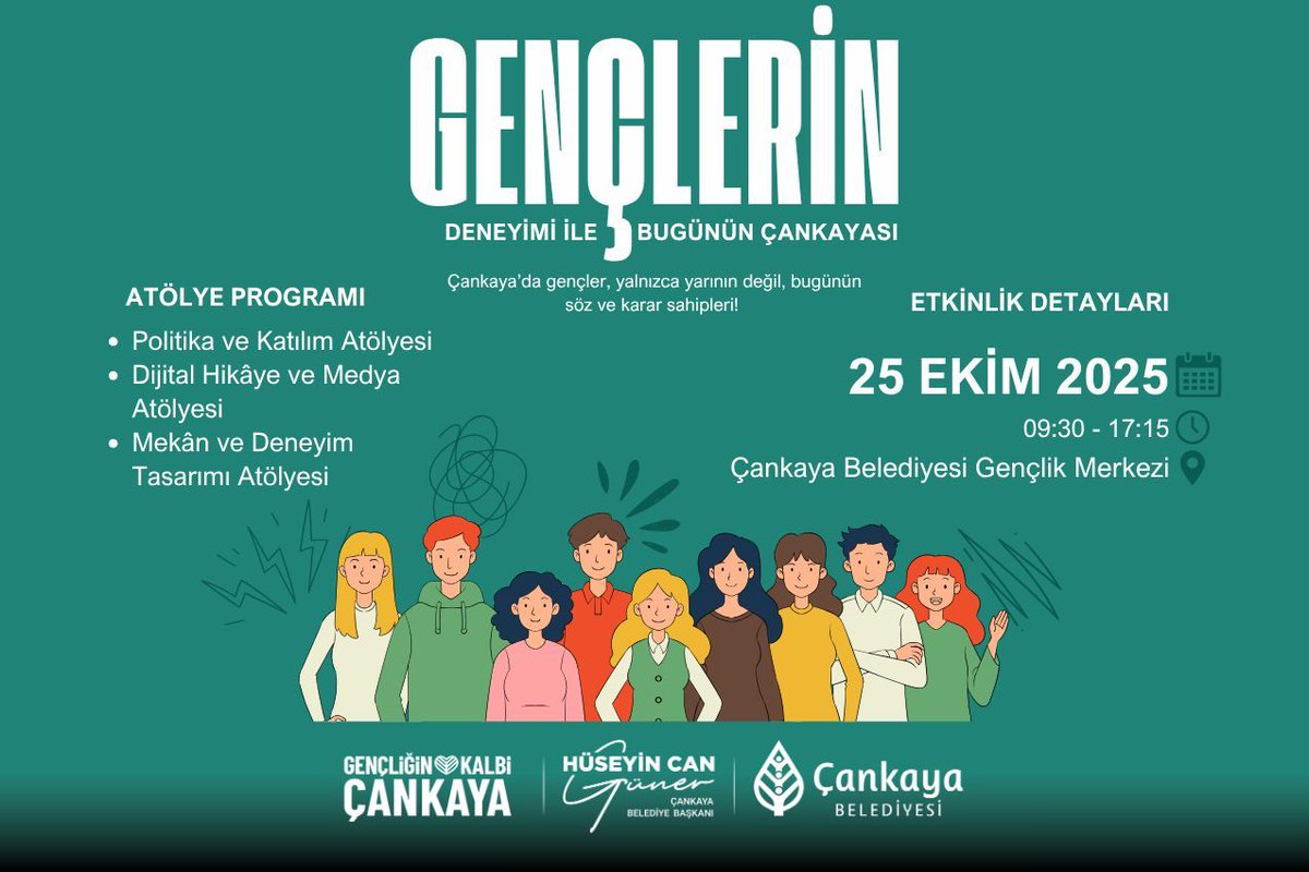 Gençlerin Deneyimi ile Bugünün Çankayası Atölye Çalışması

sivilalan.com/2025/10/15/gen…