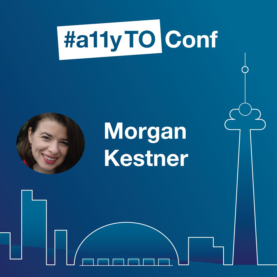 Next up. Morgan Kestner
How to build an A11y support system that works