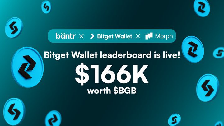 Samzy (@0xsamzy) on Twitter photo If $166k is not too small for you
Then start talking about <a href="/BitgetWallet/">Bitget Wallet 🩵</a>, a new campaign started today with $166k in $BGB rewards for just a month
The goal is to make onchain finance scalable and onboard more people, get in today and position. If $166k is not too small for you
Then start talking about <a href="/BitgetWallet/">Bitget Wallet 🩵</a>, a new campaign started today with $166k in $BGB rewards for just a month
The goal is to make onchain finance scalable and onboard more people, get in today and position.