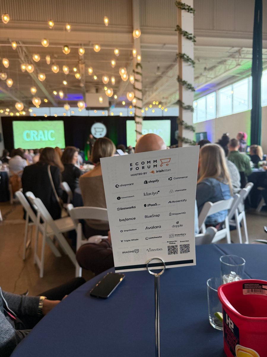 The Craic is strong today ⁦<a href="/irish_titan/">Irish Titan</a>⁩ Ecomm Forum, proud to be a part of this community event ⁦<a href="/shopware/">Shopware</a>⁩