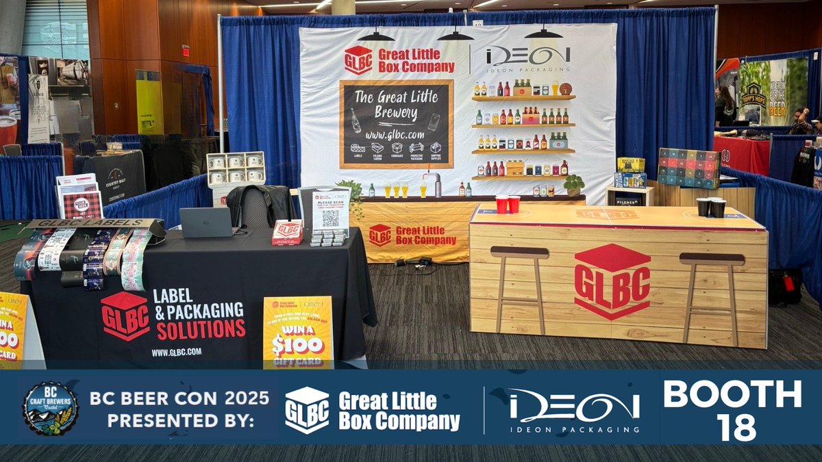 GreatLittleBox's tweet image. As this year’s conference sponsor, we’re raising a glass with you! Swing by our booth to talk trends, share ideas, and most importantly, celebrate craft beer together. @bccraftbeer [Link: bit.ly/4g3WQqe] #BCBEERCON #bccraftbeer #sponsor