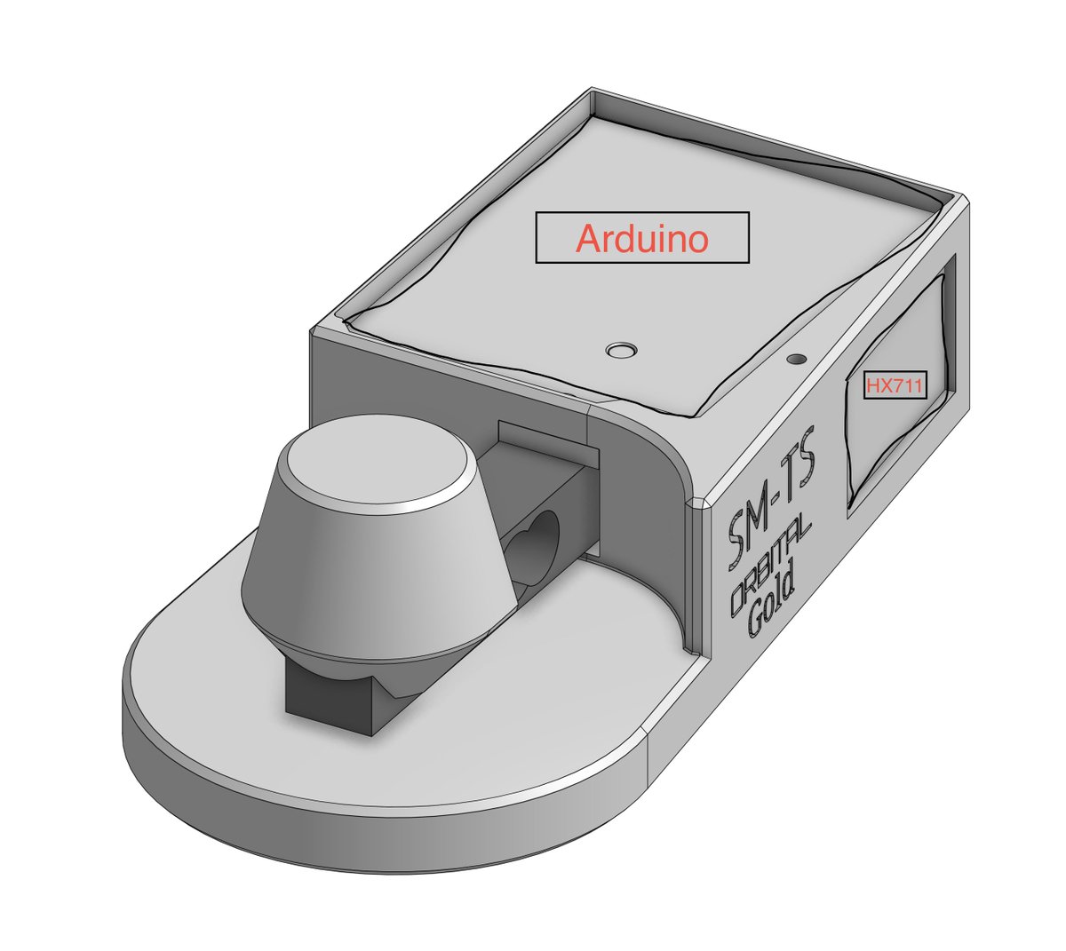 SM-TS (Solid Motor - Test Stand) is fully design, now it's true, time to work on B2, static fire in 2 weekends,

By the way, does spitter have a code for the load cell? Just for make this easier