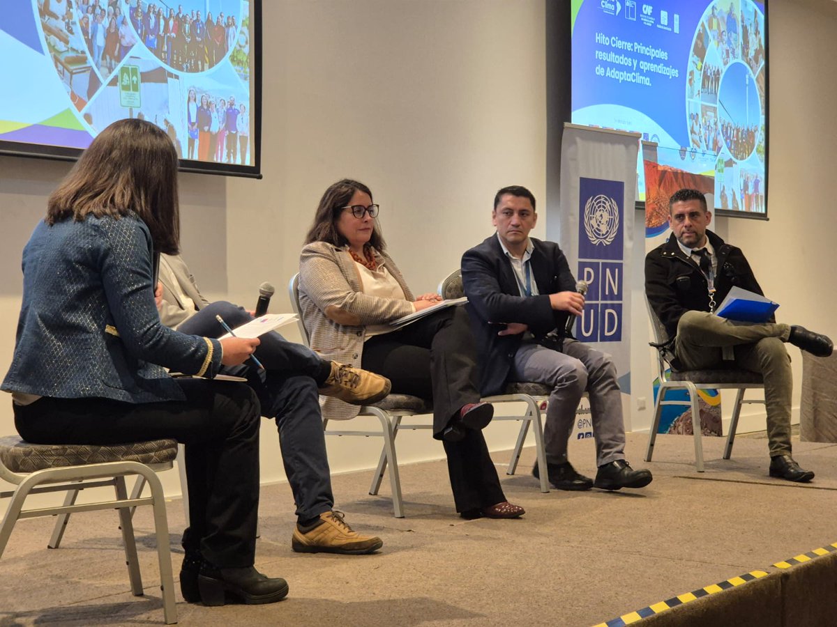 Senapred's tweet image. #SenapredAntofa participó esta mañana en el cierre del Proyecto @Adapta_Clima, instancia de cooperación interinstitucional que representó un trabajo conjunto de cinco años. En la cita se efectuó un diálogo de autoridades, que permitió reflexionar sobre los aprendizajes del…