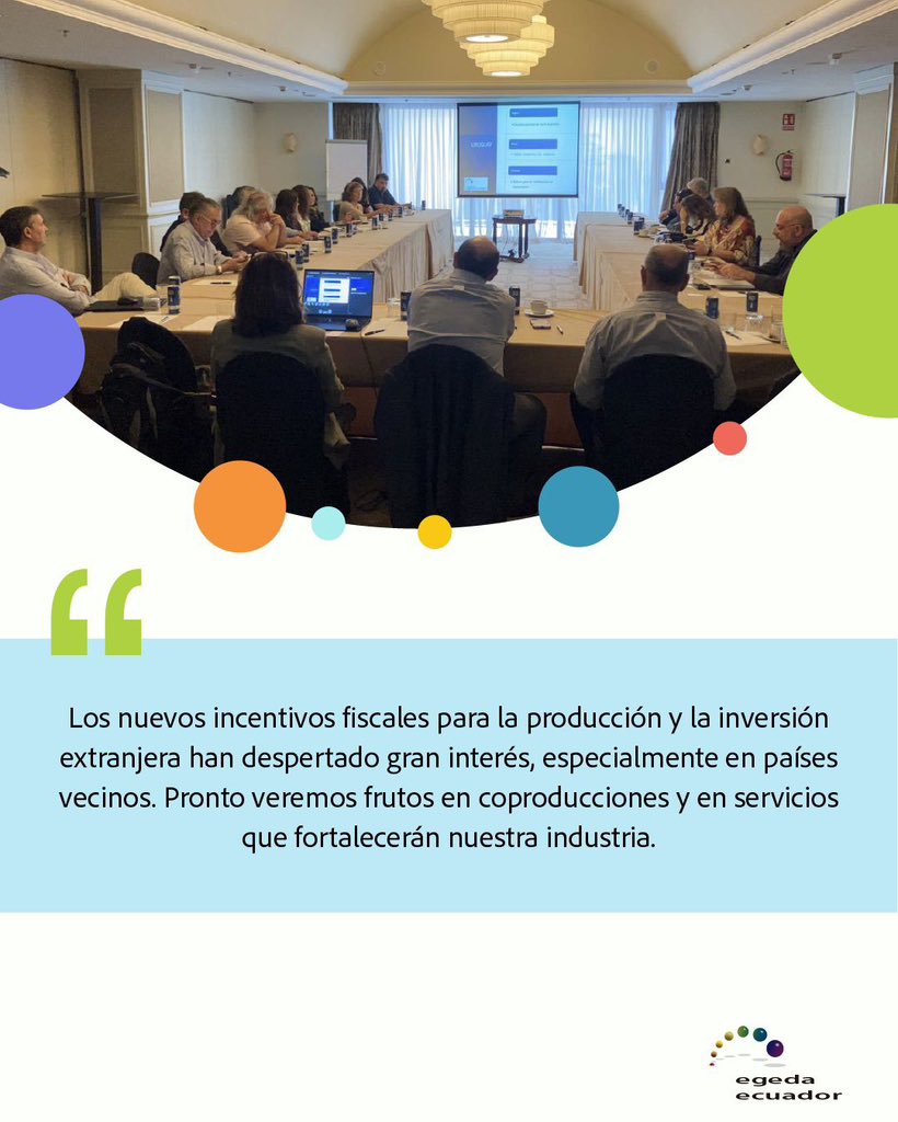 Egeda Ecuador tweet media