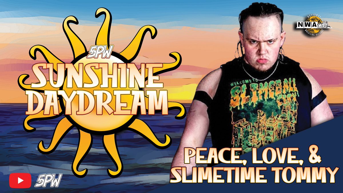 TALENT ANNOUNCEMENT 📣 | The drama between <a href="/manbunjesus/">MBJ</a> &amp; @slimetimetommy continues! But where does it lead?

5DPW Presents: Sunshine Daydream streaming LIVE &amp; FREE coming soon @youtube