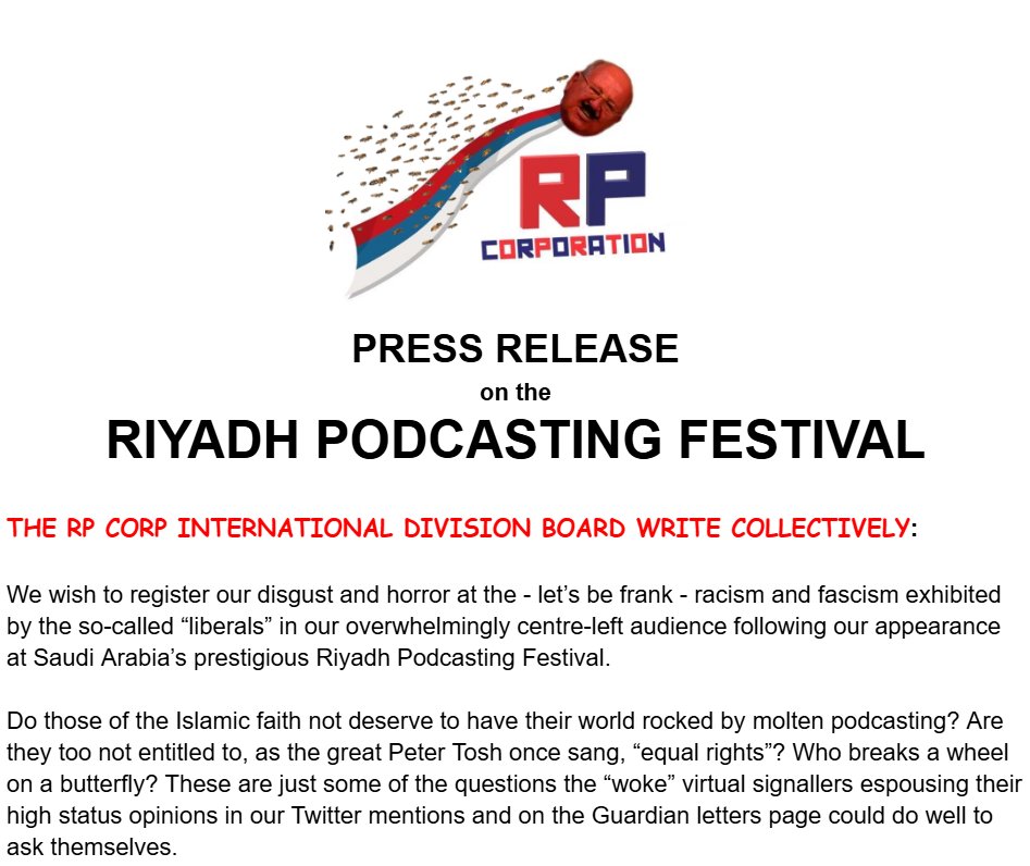 RP Corp International Division tweet media