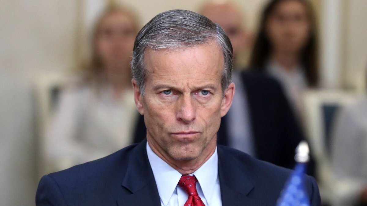 visionergeo's tweet image. ‼️‼️‼️🇺🇸👊🇷🇺 U.S. Senate Speaker, Republican John Thune, announced today that the time has come for Senator Lindsey Graham’s bill on imposing sanctions against Russia to be brought to the floor for consideration.
Thune emphasized that it is crucial for this bill to become law…