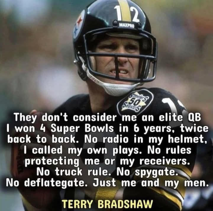 KalshiFB's tweet photo. Terry Bradshaw is underrated. https://t.co/hPUNAQ79mZ