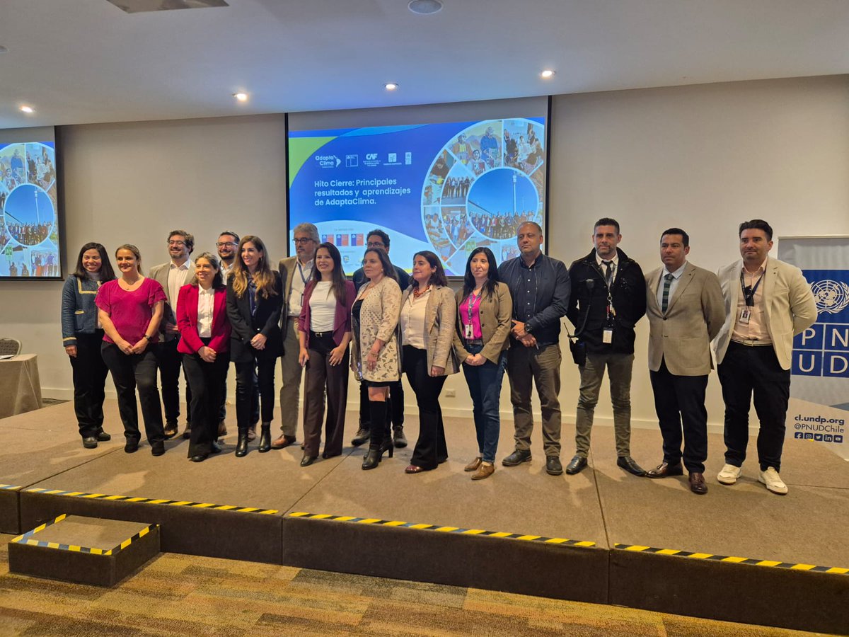 Senapred's tweet image. #SenapredAntofa participó esta mañana en el cierre del Proyecto @Adapta_Clima, instancia de cooperación interinstitucional que representó un trabajo conjunto de cinco años. En la cita se efectuó un diálogo de autoridades, que permitió reflexionar sobre los aprendizajes del…