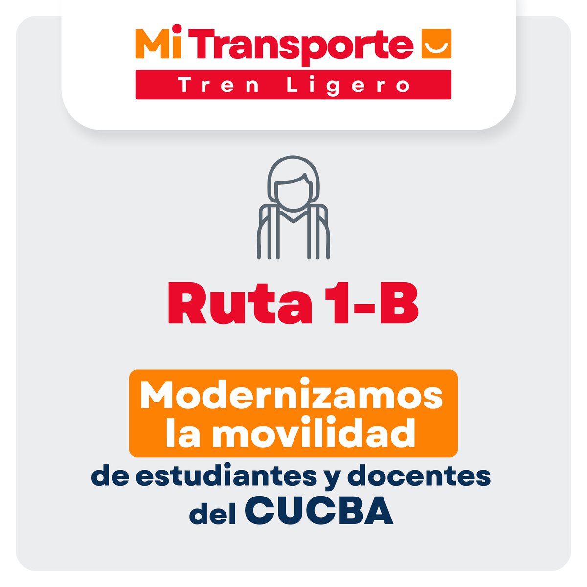 SITEURJAL's tweet photo. 🚍🌿 La comunidad académica de la @udg_oficial ya cuenta con más y mejor transporte. 

👉Con la incorporación de 5 nuevas unidades, reforzamos la Ruta 1-B de Mi Transporte Tren Ligero, que conecta desde la Central de Autobuses de Zapopan hasta el #CUCBA. Conoce los detalles. 👇 https://t.co/K5T11su4hF