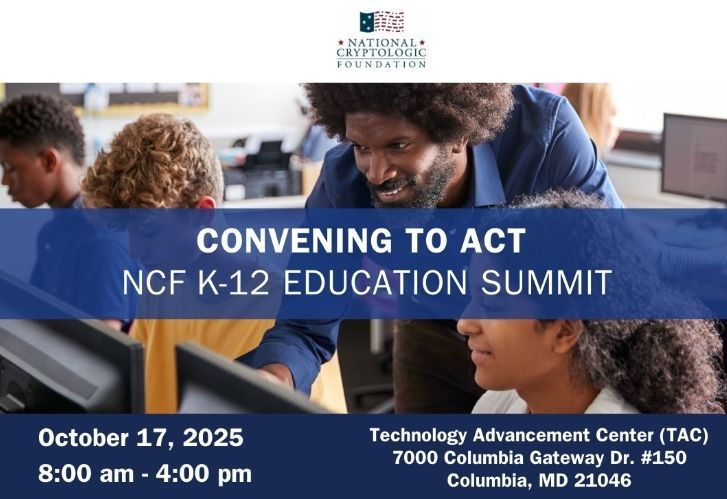 Excited to join the <a href="/NCFcyber/">National Cryptologic Foundation</a> Education Summit this Friday as a Community Partner!

🎤Our Director, Shannon Beck, will present “Cyber Range in Action: Level Up Your Skills and Teaching.”

 We’re also running the teachers’ CTF challenge!

Agenda👇 cryptologicfoundation.org/educators/ed-s…