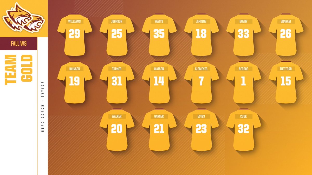 Rosters are set for the Maroon and Gold World Series!

#SOAP #RRR