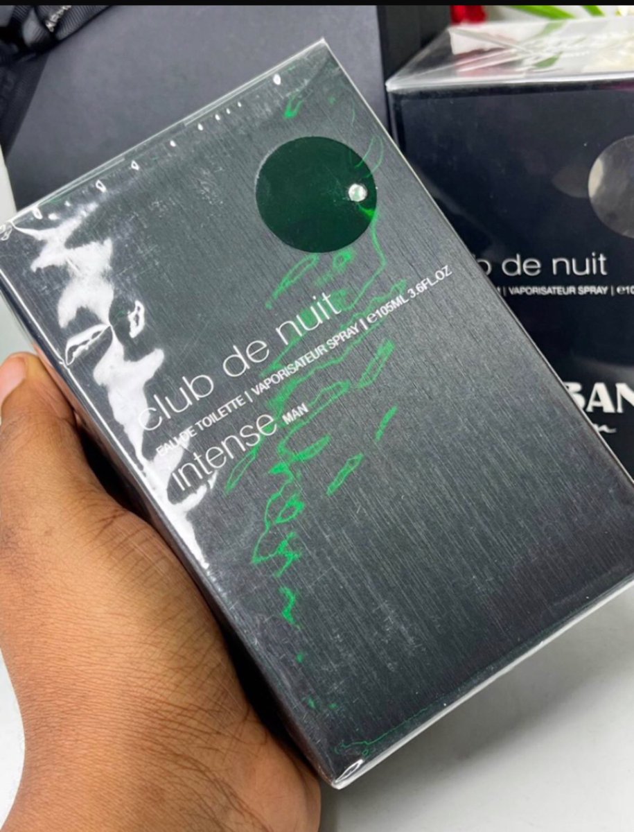 Club de Nuit intense EDT 105ml

🏷️ 55,000

The secret weapon to make heads turn🤭

The  projection &amp; longevity &gt;&gt;&gt;&gt;

Nationwide delivery