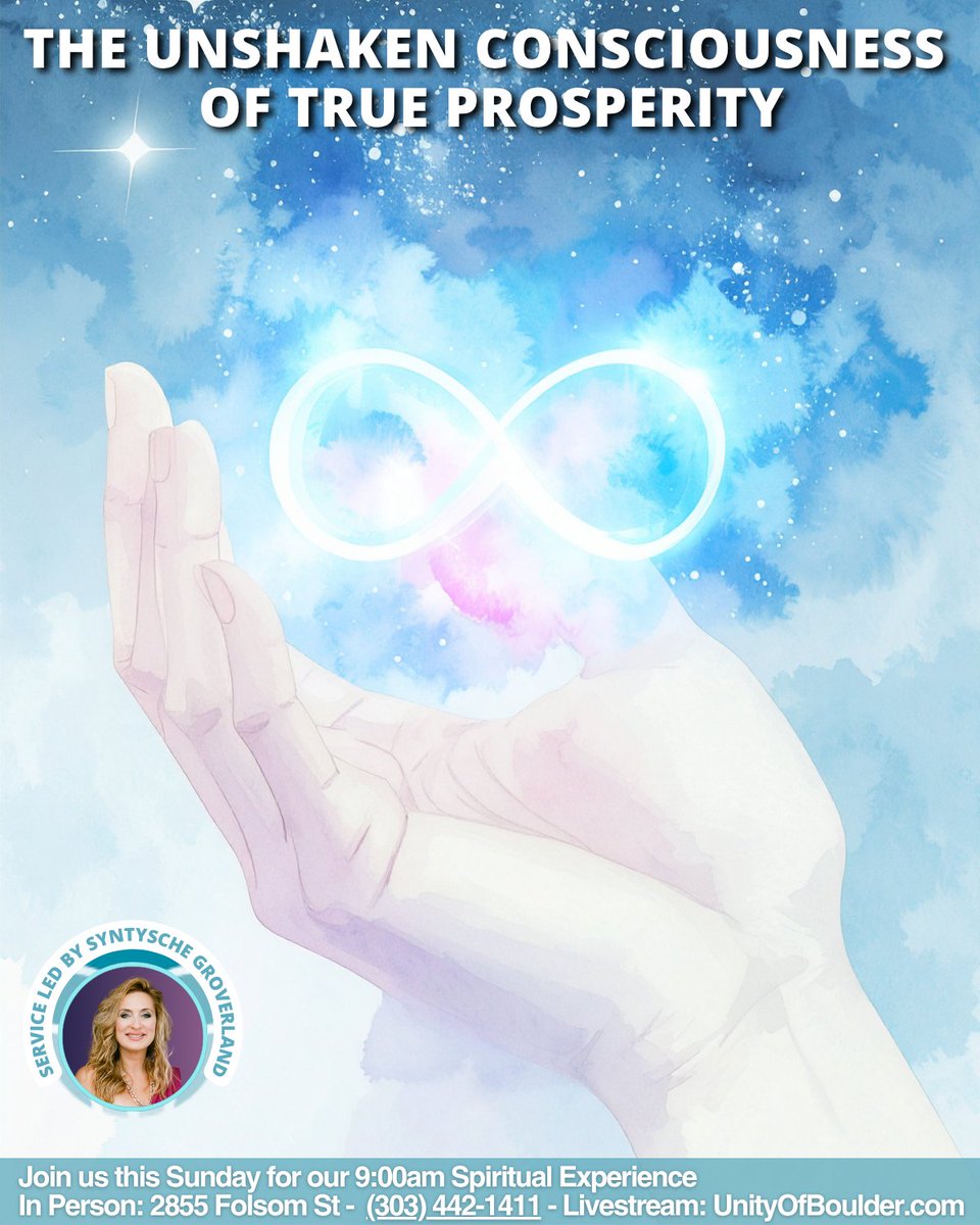 UnityBoulder's tweet image. It's easy to get swept away in the world's current of fear and uncertainty. But there is a deeper, more powerful current available to us at all times: the steady, unshakable flow of Divine Abundance.
#divineflow #faith #therelatablesage #abundancemindset #boulder #denver