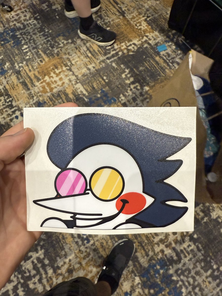 HEY EVERY !!! THIS [Limited-Time Furry Convention] TURNED ME INTO A [Post-It®]!!!! AND FOR ONLY 8 [Kromer] !!!!1! THAT’S SUCH A DEAL I’M [$!$$]ING MYSELF!!!!!

#blfc #spamton #DELTARUNE