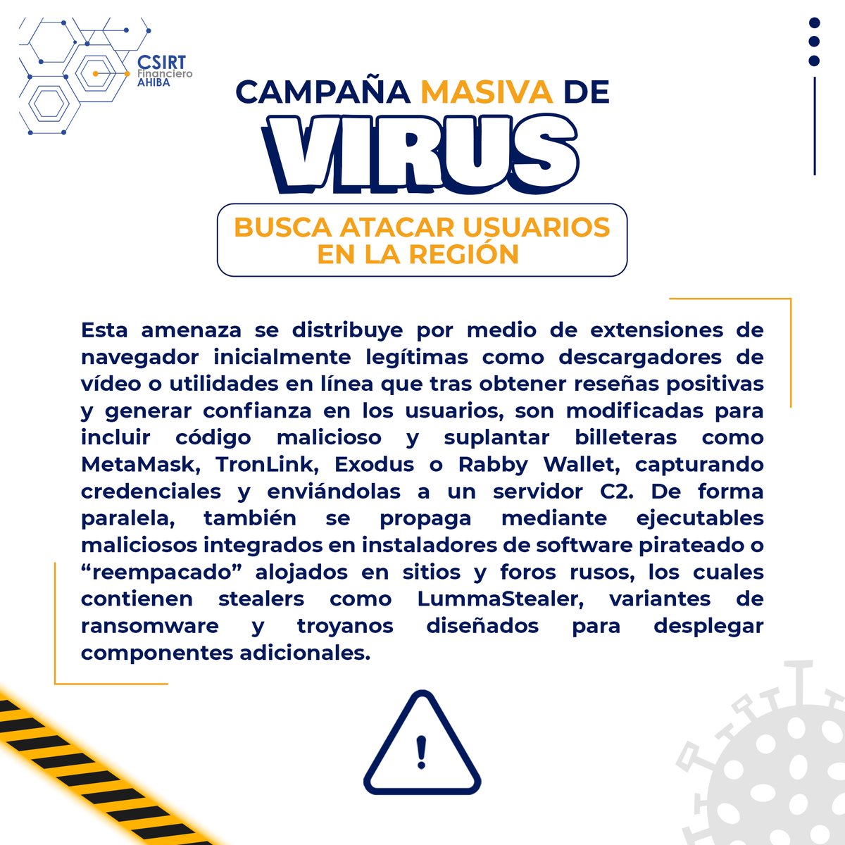 GreedyBear distribuye 500 binarios(stealers como LummaStealer, variantes Luca y troyanos) vía sitios rusos de software reempacado. Roban credenciales, frases y claves privadas de wallets, exfiltran a su C2 y vacían activos a cuentas bajo control. #Ciberseguridad #Cripto #Malware