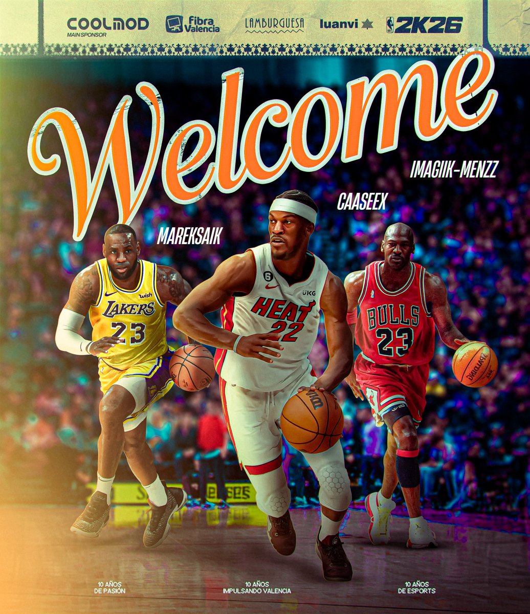 Nuestra academia de 2k sigue creciendo con la incorporación de tres nuevos cracks👊

🏀 [SF] <a href="/MarekSaik1010/">MarekSaik1010</a> 
🏀 [PF] <a href="/CaaseeX/">Nacho Santamaria</a>
🏀 [PG] <a href="/iMagiik_Menzz/">Alejandro Alonso</a> 

Bienvenidos a la familia, chicos🫶

#AmuntRamboot #10AñosdeRamboot