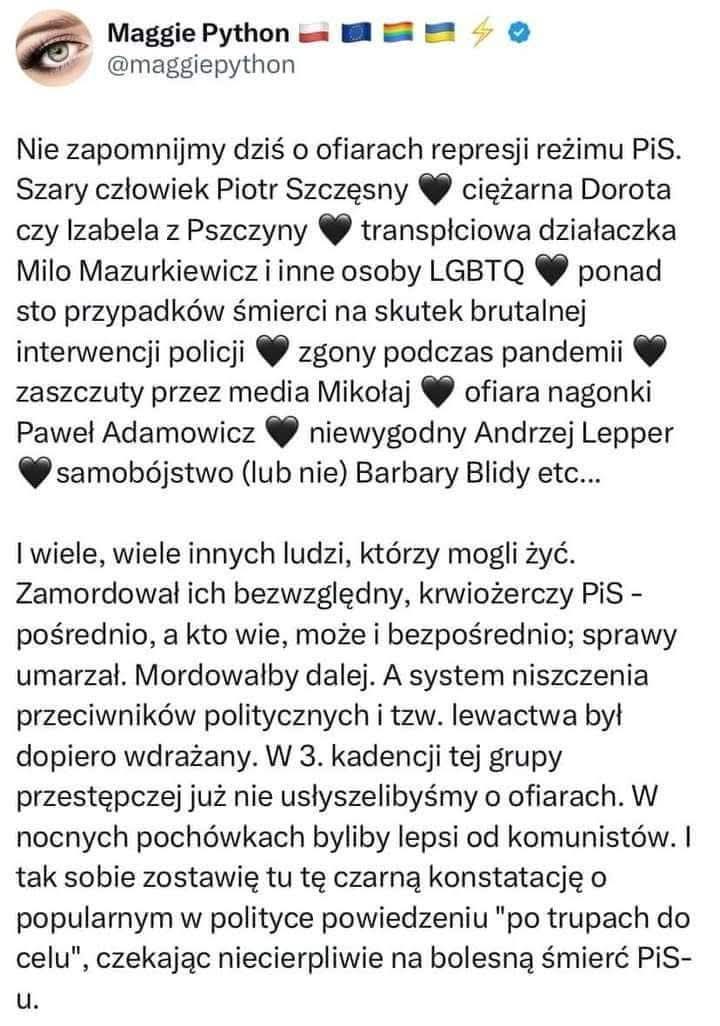 Należy przypominać i rozpowszechniać ‼️