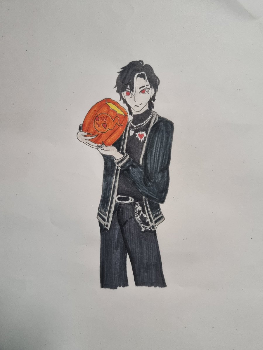 itz_ayda's tweet image. It&apos;s pumpkin season! Did he do a good job? 
#lunography