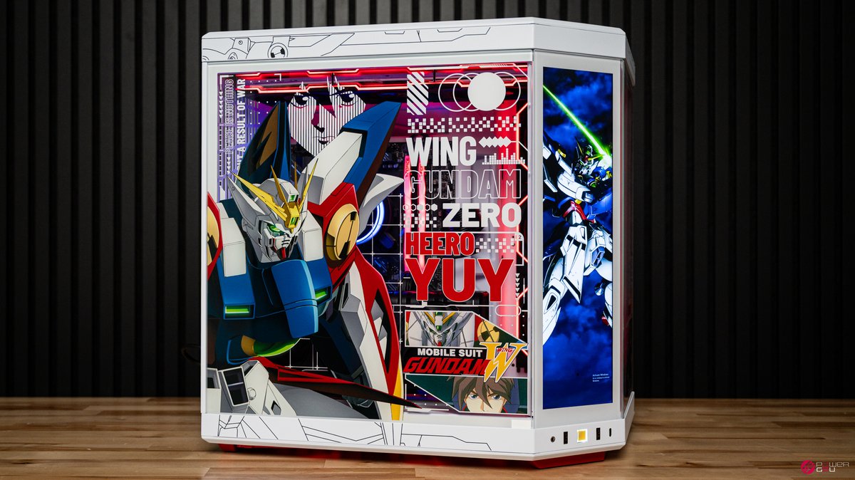 PowerGPU's tweet image. We still can't believe how awesome these cases are. @hytebrand really blew it out of the water.

You can buy a full build in this case right now! Use code Gundam to get a discount on one of these beauties!